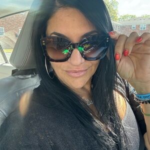 🎁GIFTABLE🎁BNIB Authentic Bottega Veneta BV0238S 002 Sunnies-Havana/Crystal-Brown